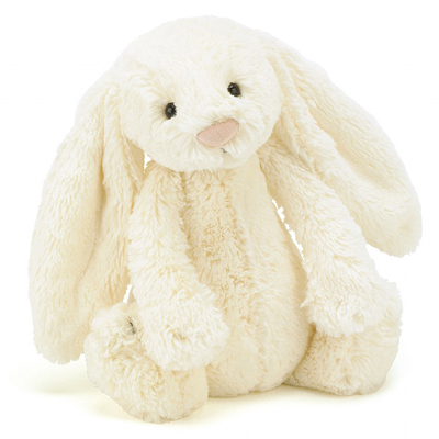 Jellycat Bashful Cream Bunny Original - Soft Cuddly Toy