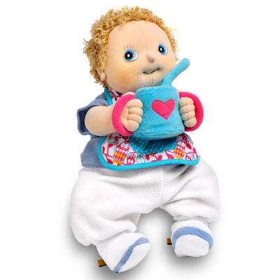 Feeding kit (drinking cup, spoon, bib) for Rubens Babies by Rubens Barn - Produktbild 2