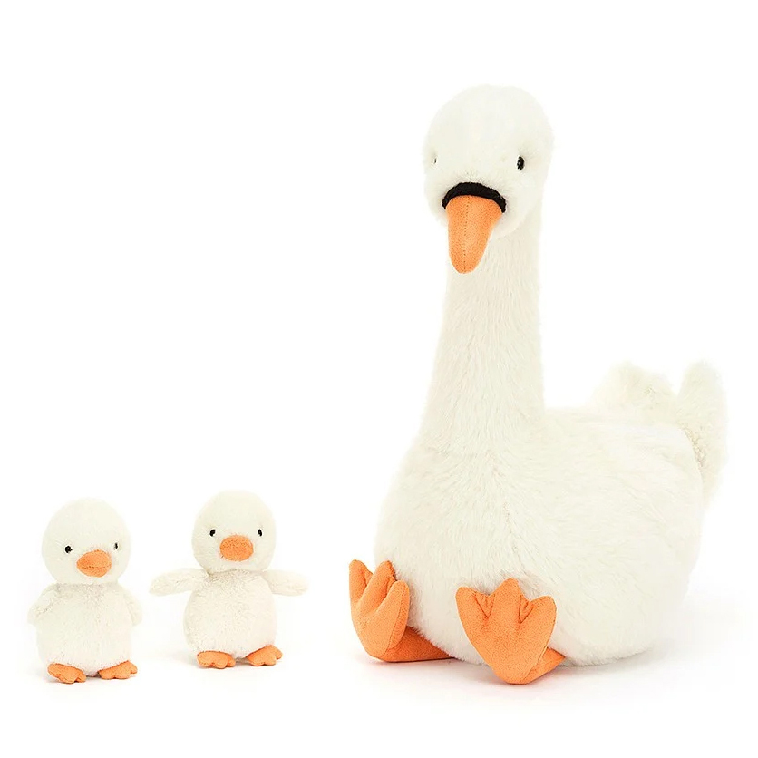 Jellycat Cuddly Toy Swan - Featherful Swan (Plush Toy) - Produktbild 4