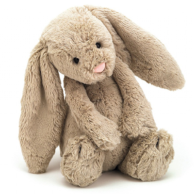 Jellycat Bashful Beige Bunny Original - Soft Cuddly Toy