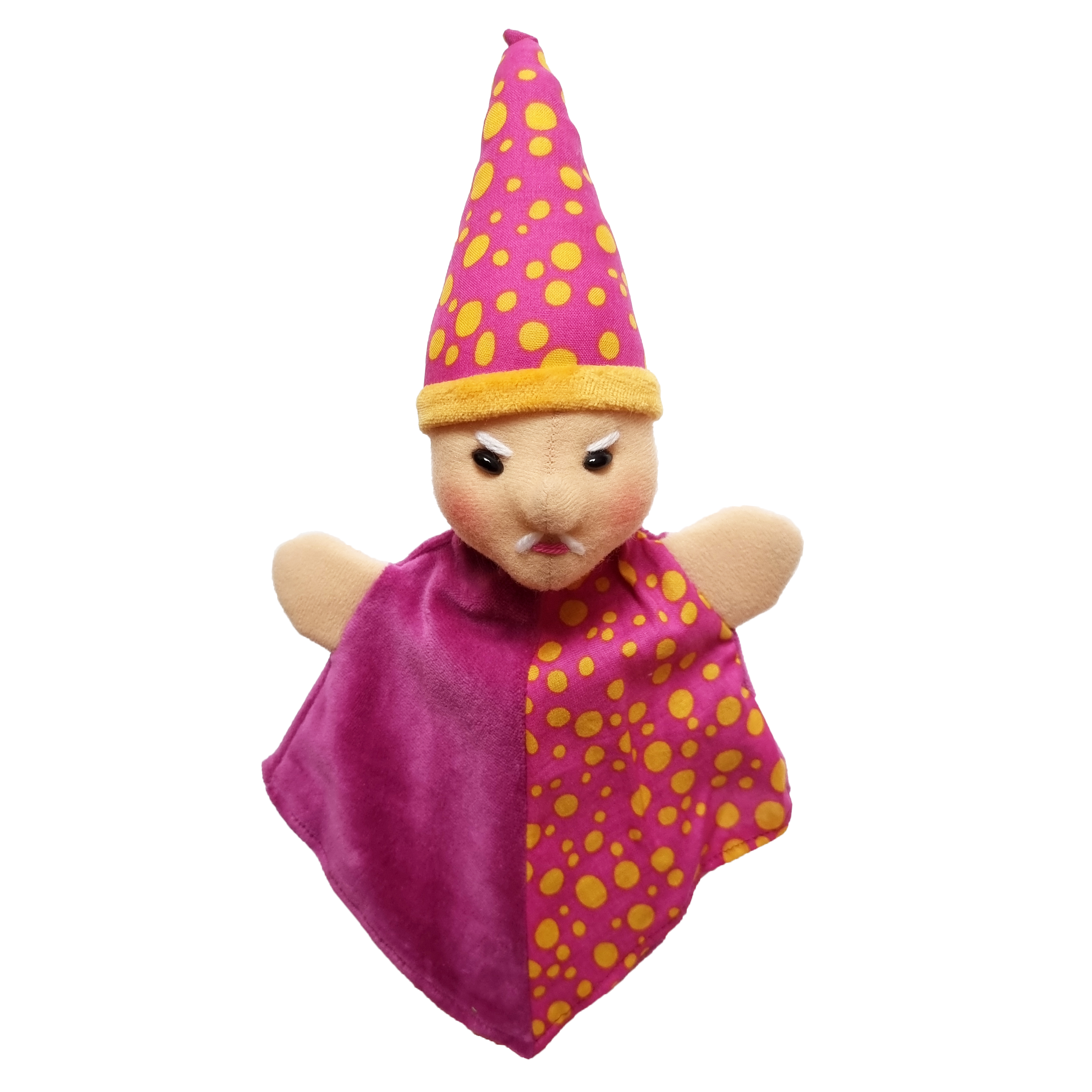 Punch and Judy Magician Cuddly Hand Puppet for Puppet Theatre | Kersa Kalli