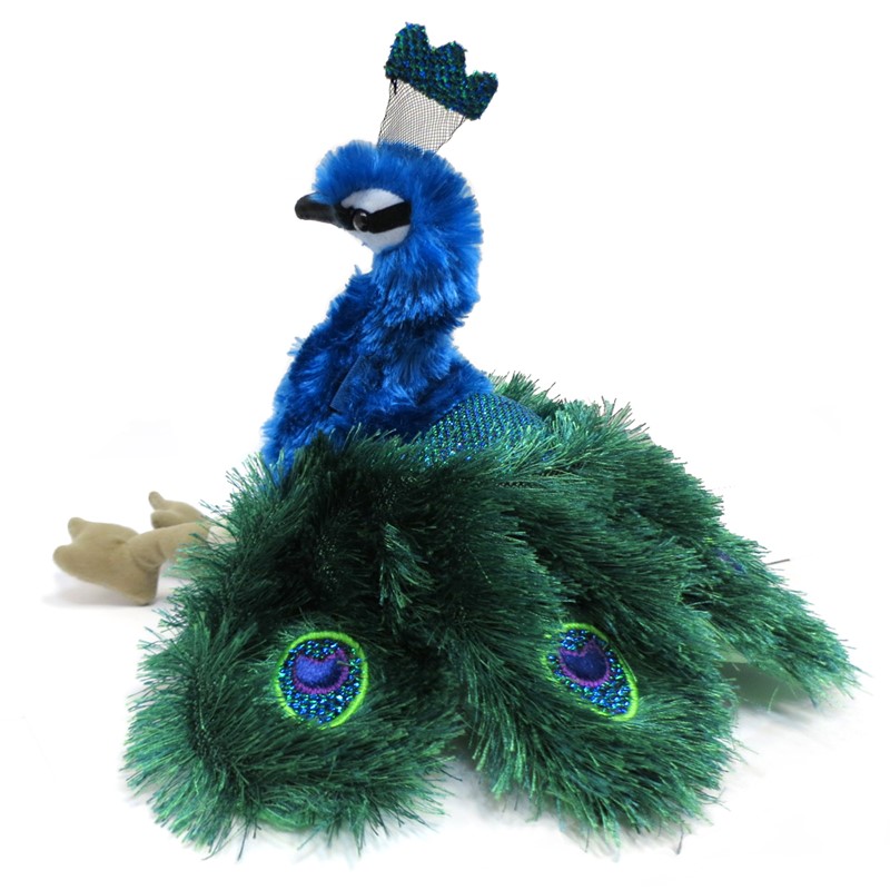 Folkmanis Small Peacock Hand Puppet - Produktbild 2