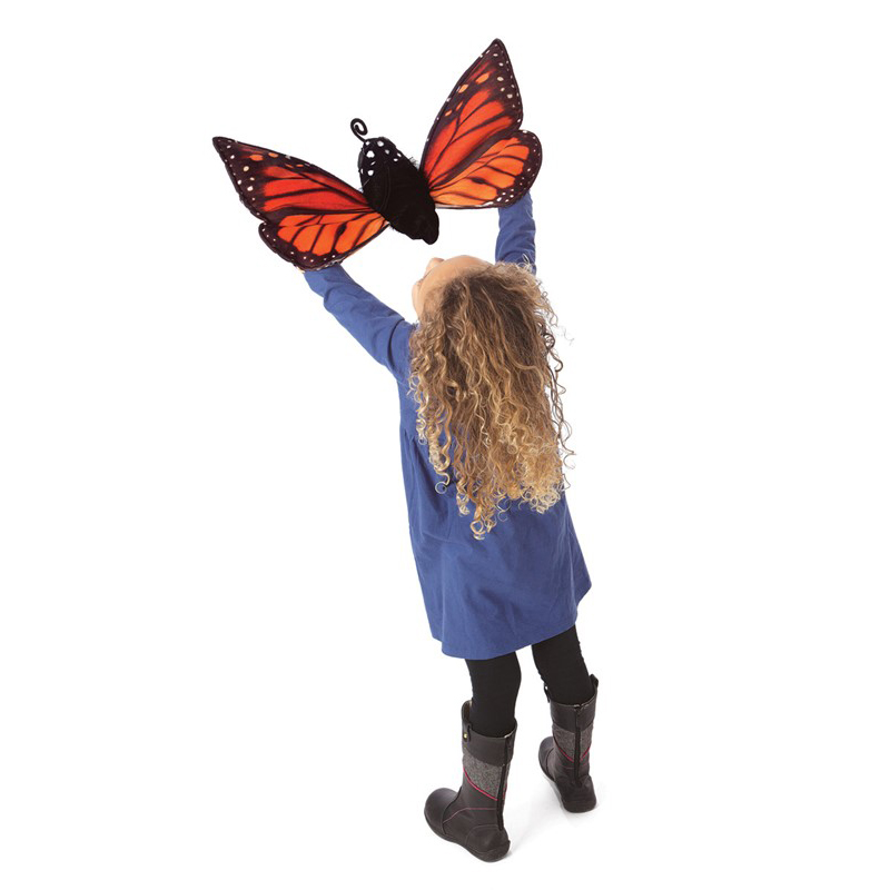 Folkmanis Monarch Life Cycle - Metamorphose Hand Puppet - Produktbild 4