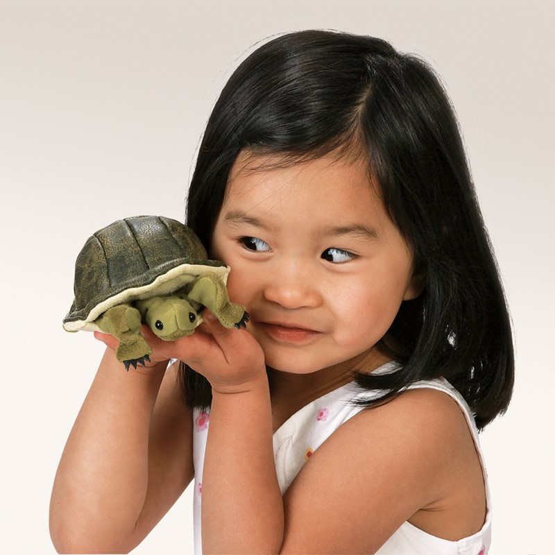 Folkmanis Mini Turtle Finger Puppet - Produktbild 2