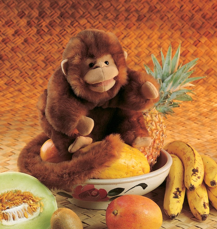 Folkmanis Monkey Hand Puppet - Produktbild 3