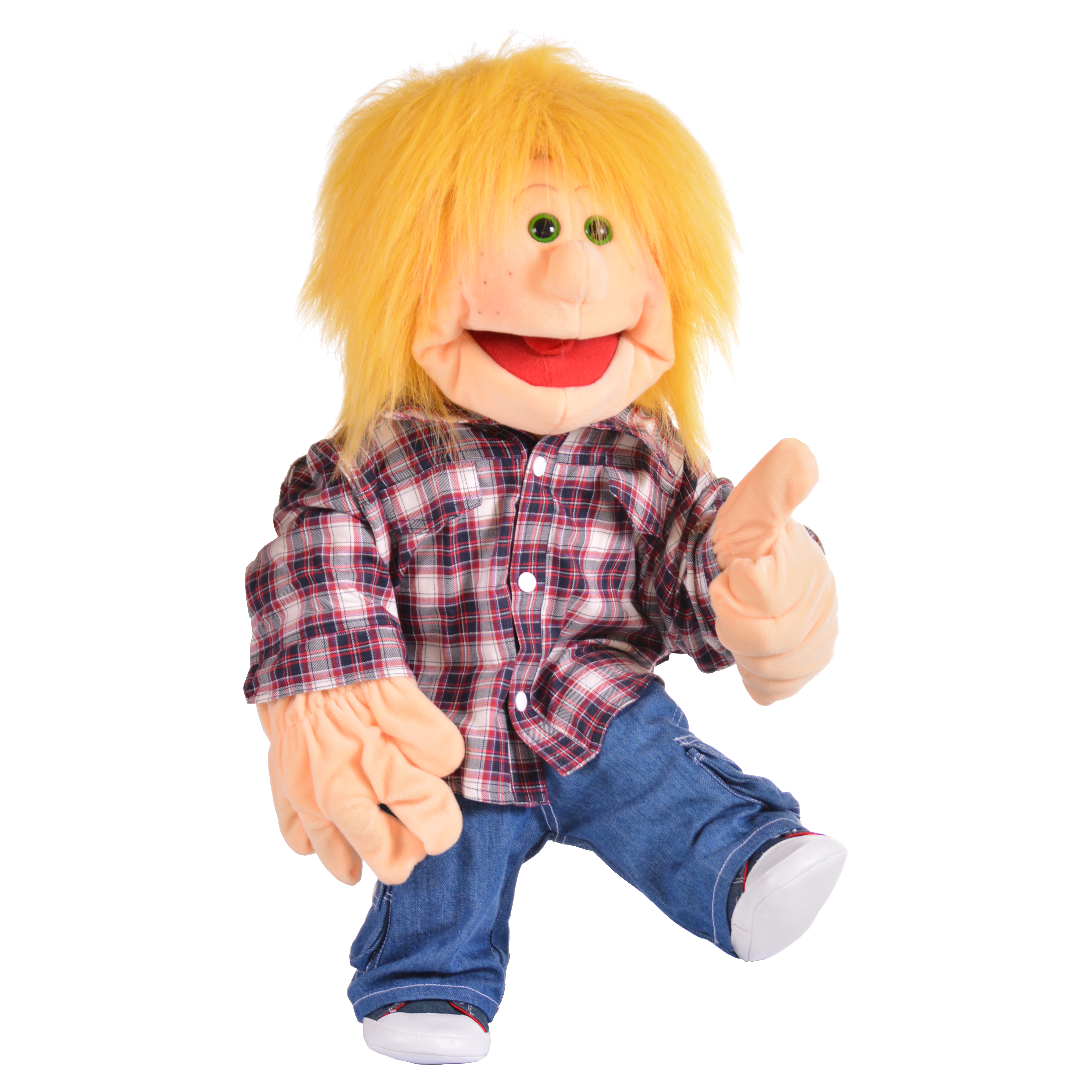 Living Puppets hand puppet Melvin with EXTRA yellow waistcoat - Produktbild 2