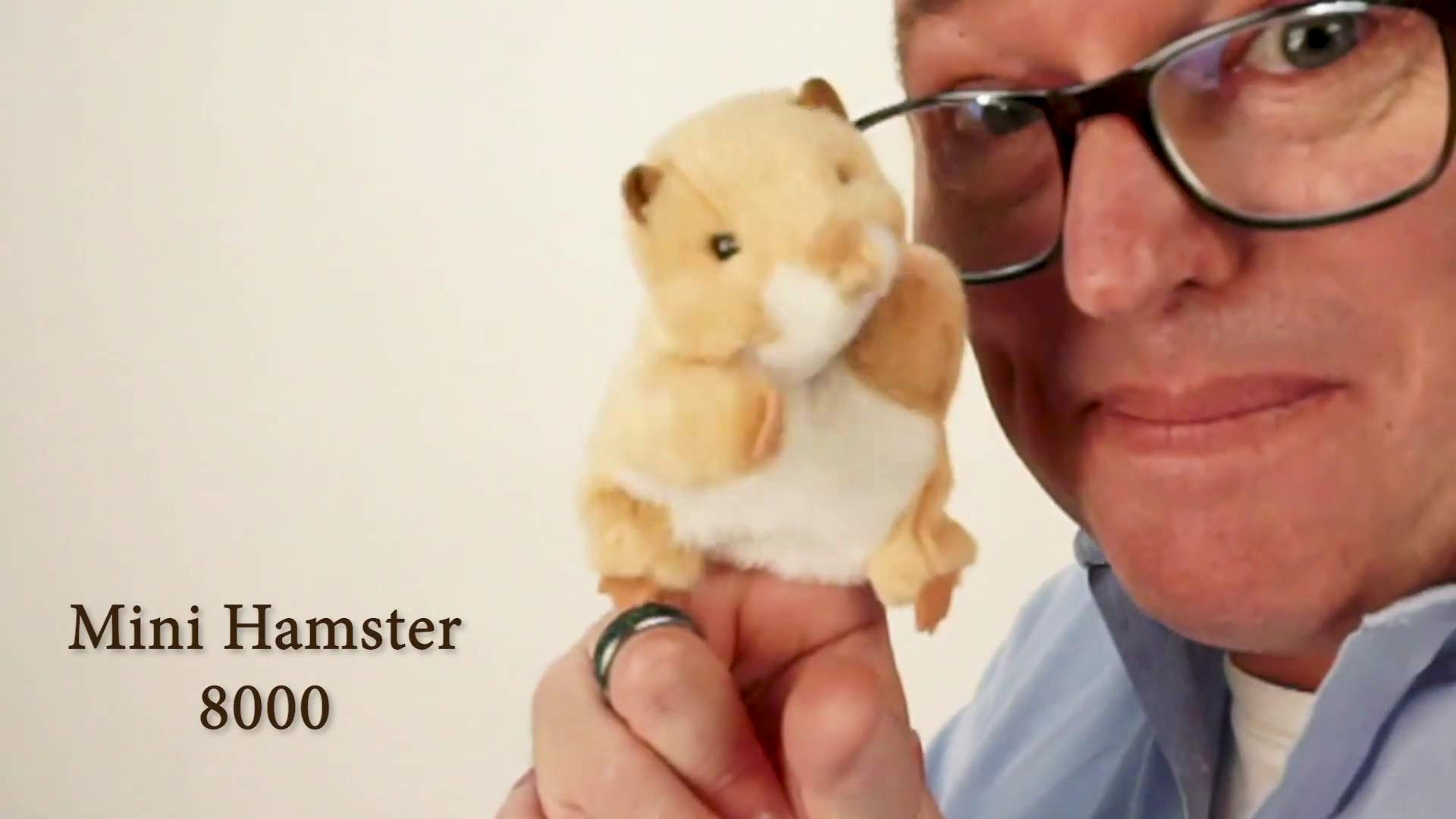Folkmanis Mini Hamster Finger Puppet Demo