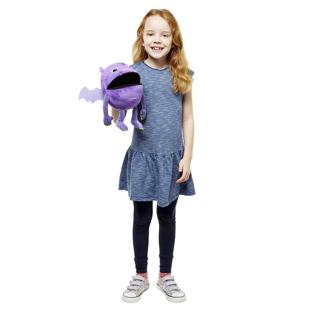 Hand puppet baby monster - purple - Puppet Company - Produktbild 3