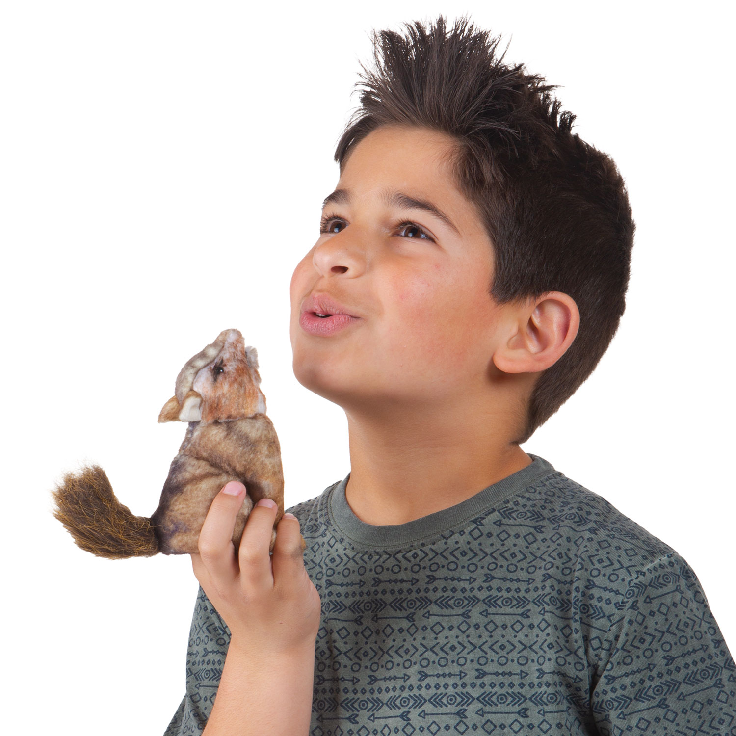 Folkmanis Mini Coyote Finger Puppet - Produktbild 4