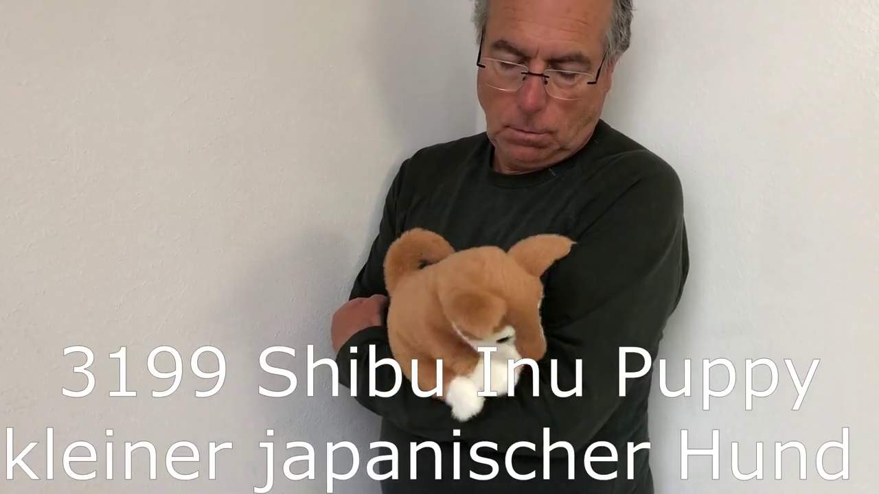 Folkmanis Shiba Inu Puppy Hand Puppet Demo 2