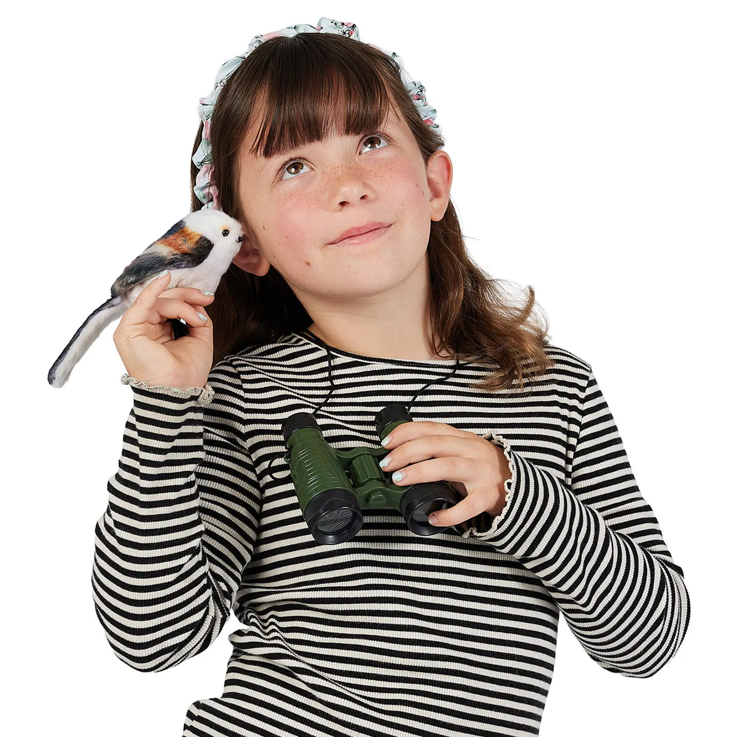 Folkmanis Mini Long-tailed Tit Finger Puppet - Produktbild 5