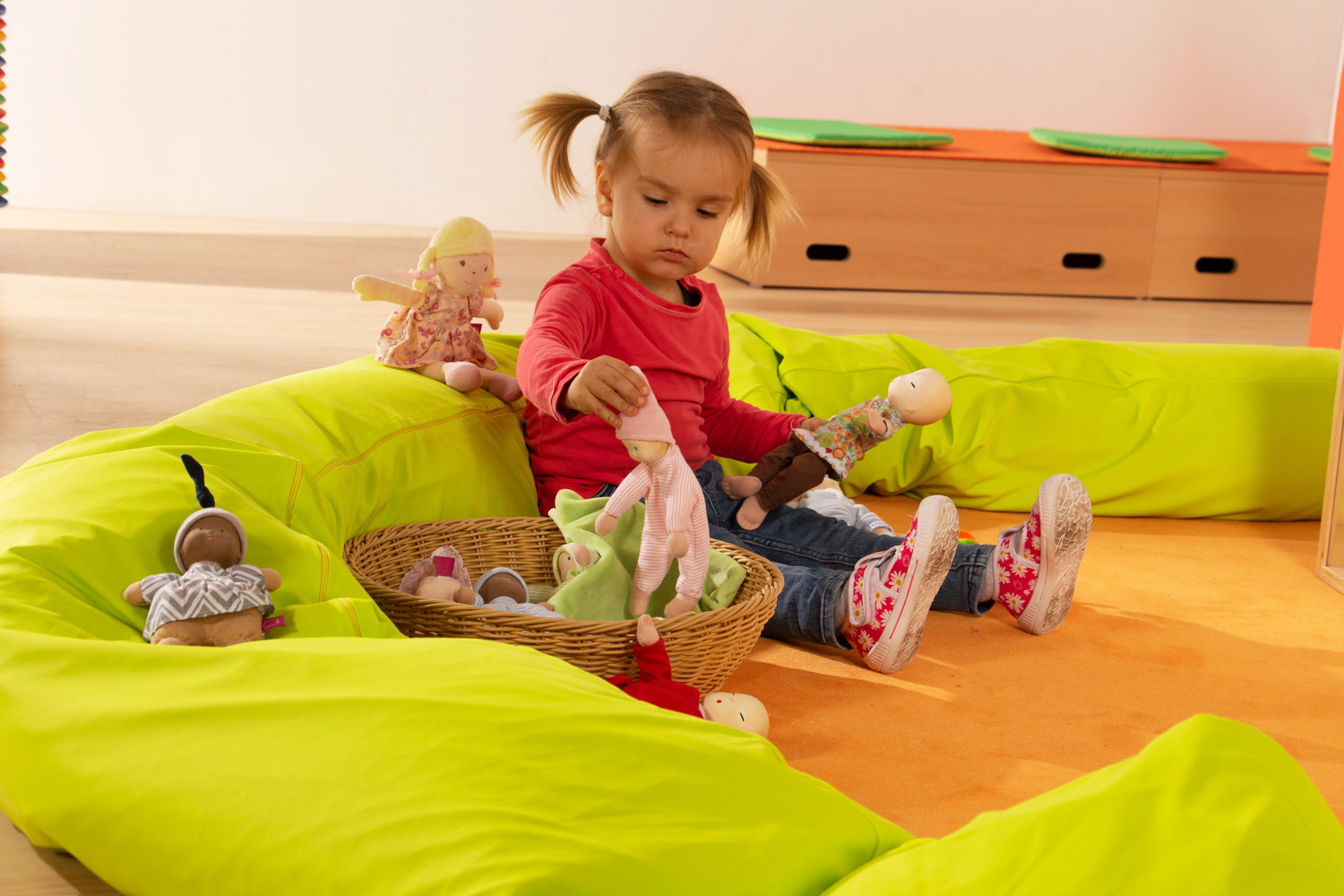 Joyk dolls set - treasure basket - Produktbild 2