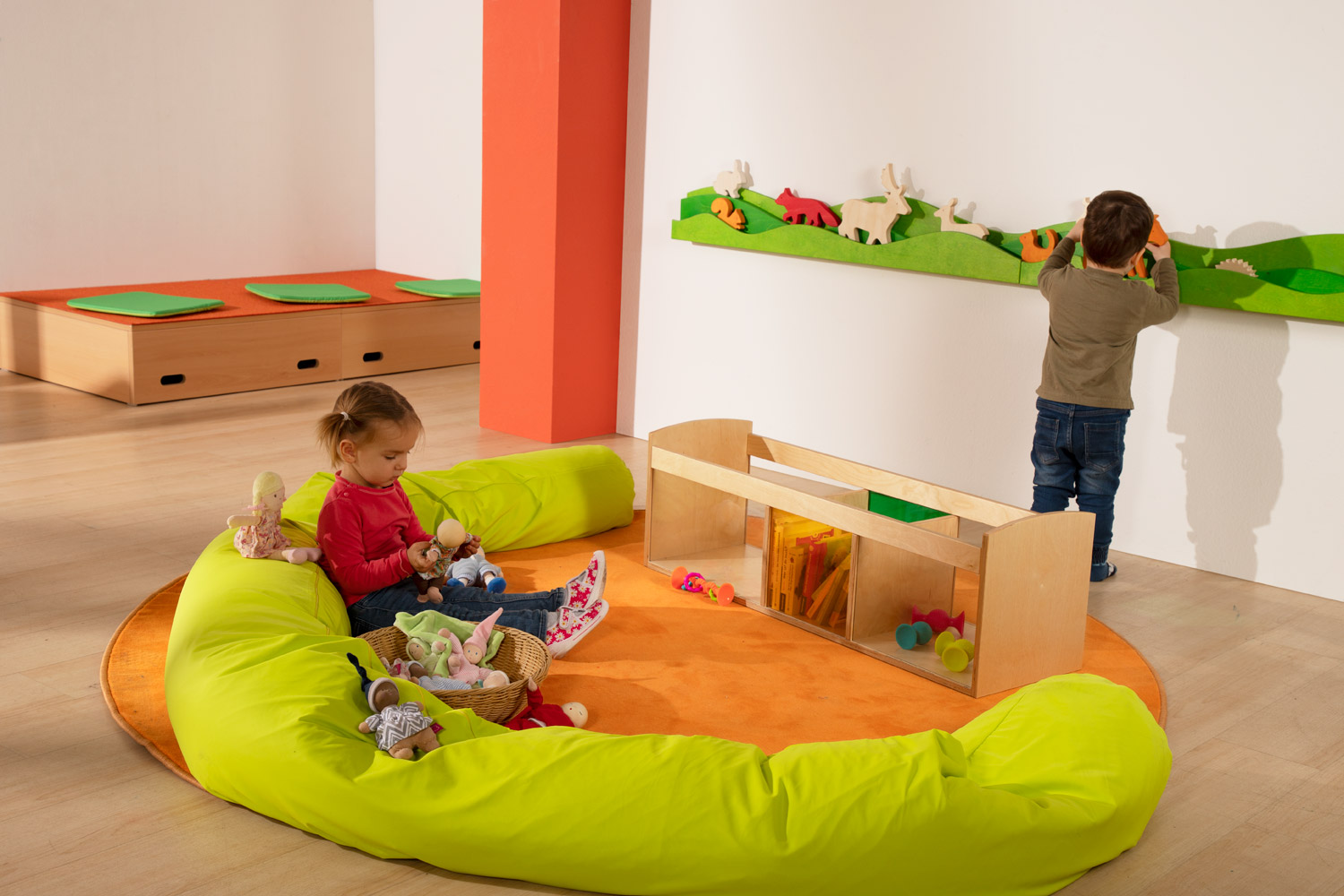 Joyk dolls set - treasure basket - Produktbild 6