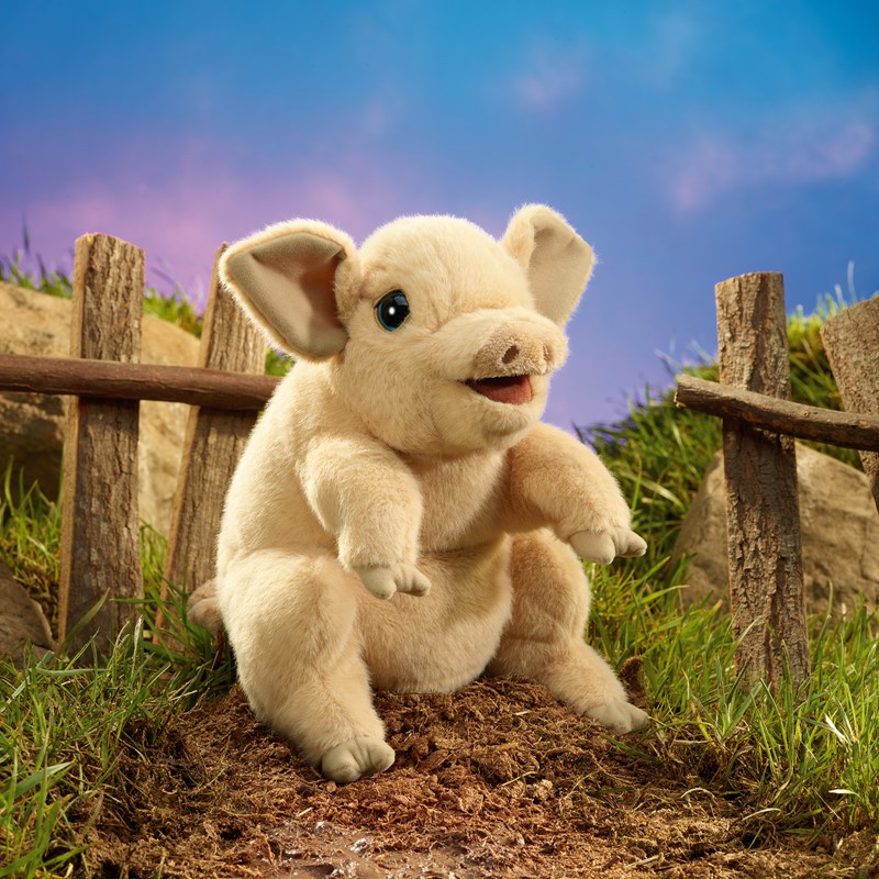 Folkmanis Piggy Hand Puppet - Produktbild 4