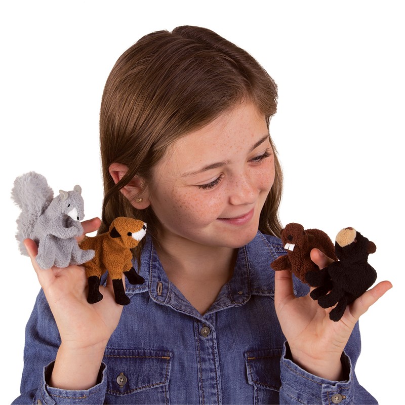 Folkmanis Woodland Animal Set Finger Puppet - Produktbild 3