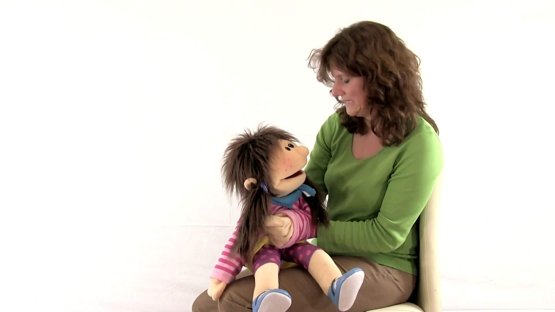 Living Puppets hand puppet Finja Demo