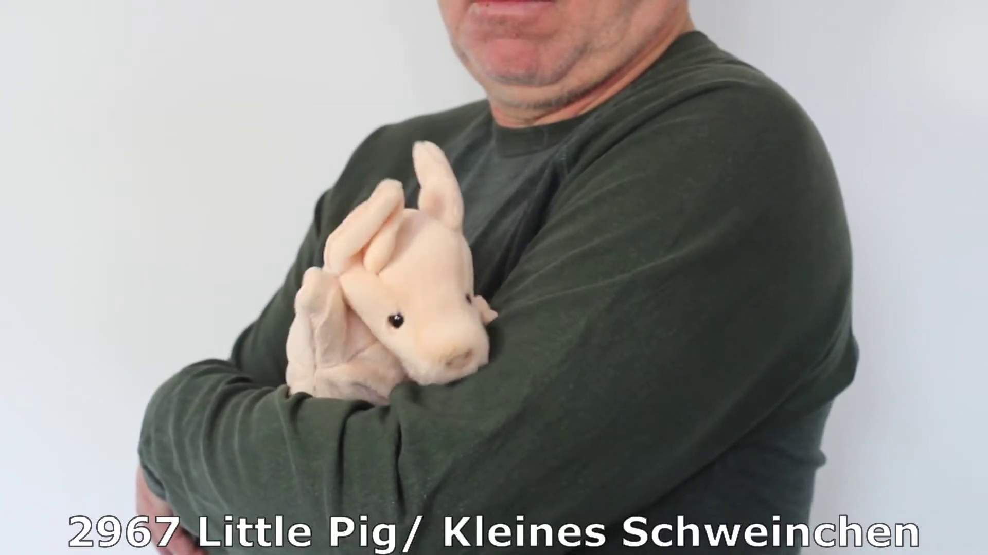Folkmanis Little Pig Hand Puppet (Small Stage Puppet) Demo 2