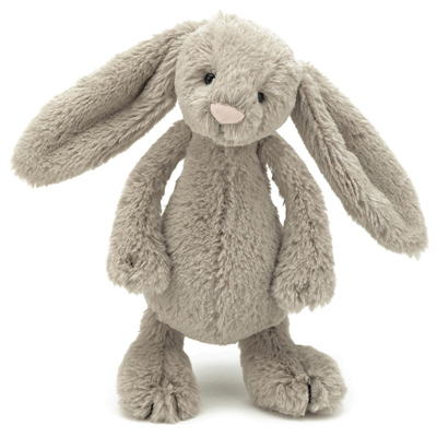 Jellycat Bashful Beige Bunny Little - Soft Cuddly Toy