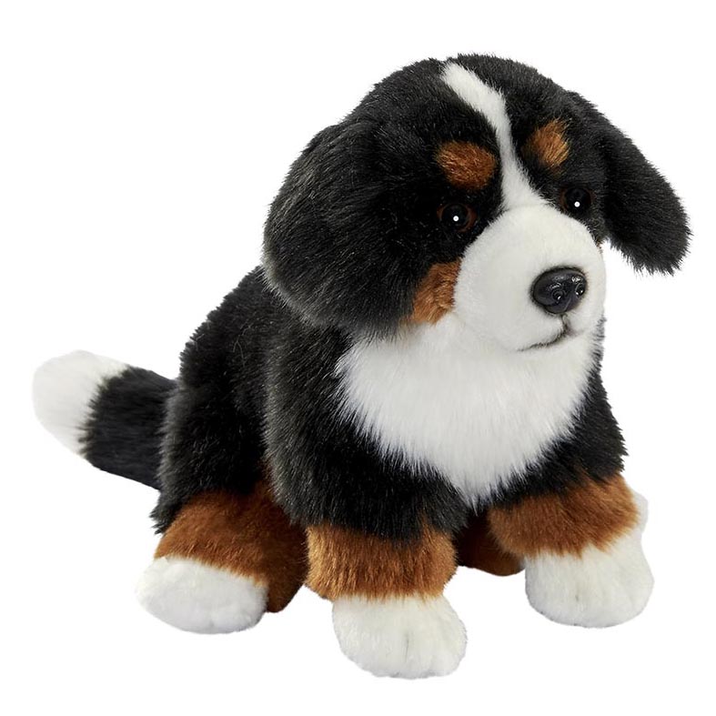 Bernese Mountain Dog Soft Toy - Anima Sitting Plush