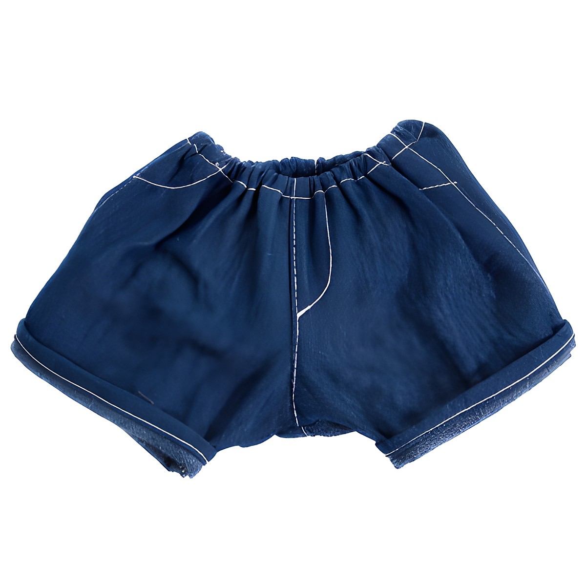 Change of clothes for Rubens dolls: short denim trousers with turn-ups