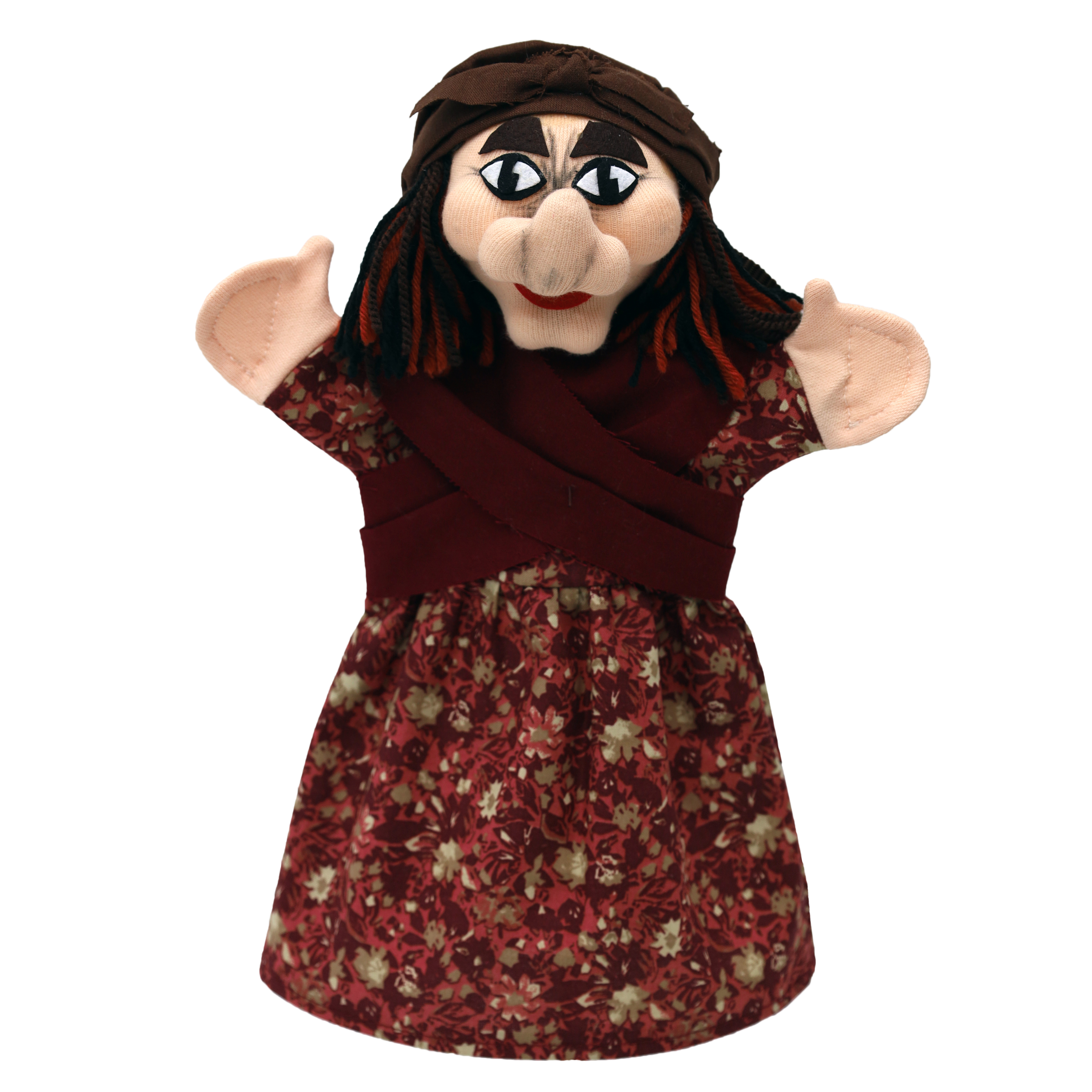 Punch and Judy Witch Hand Puppet for Puppet Theatre | munabo