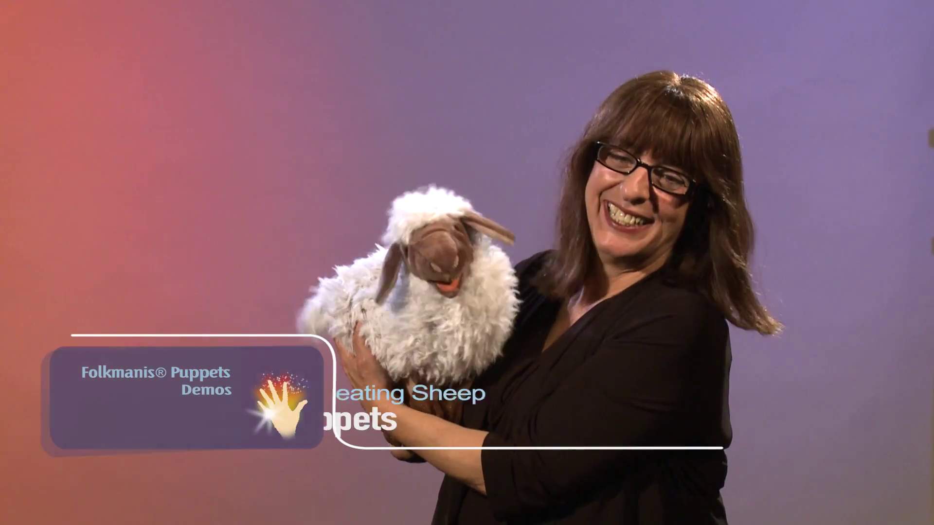 Folkmanis Bleating Sheep Hand Puppet Demo