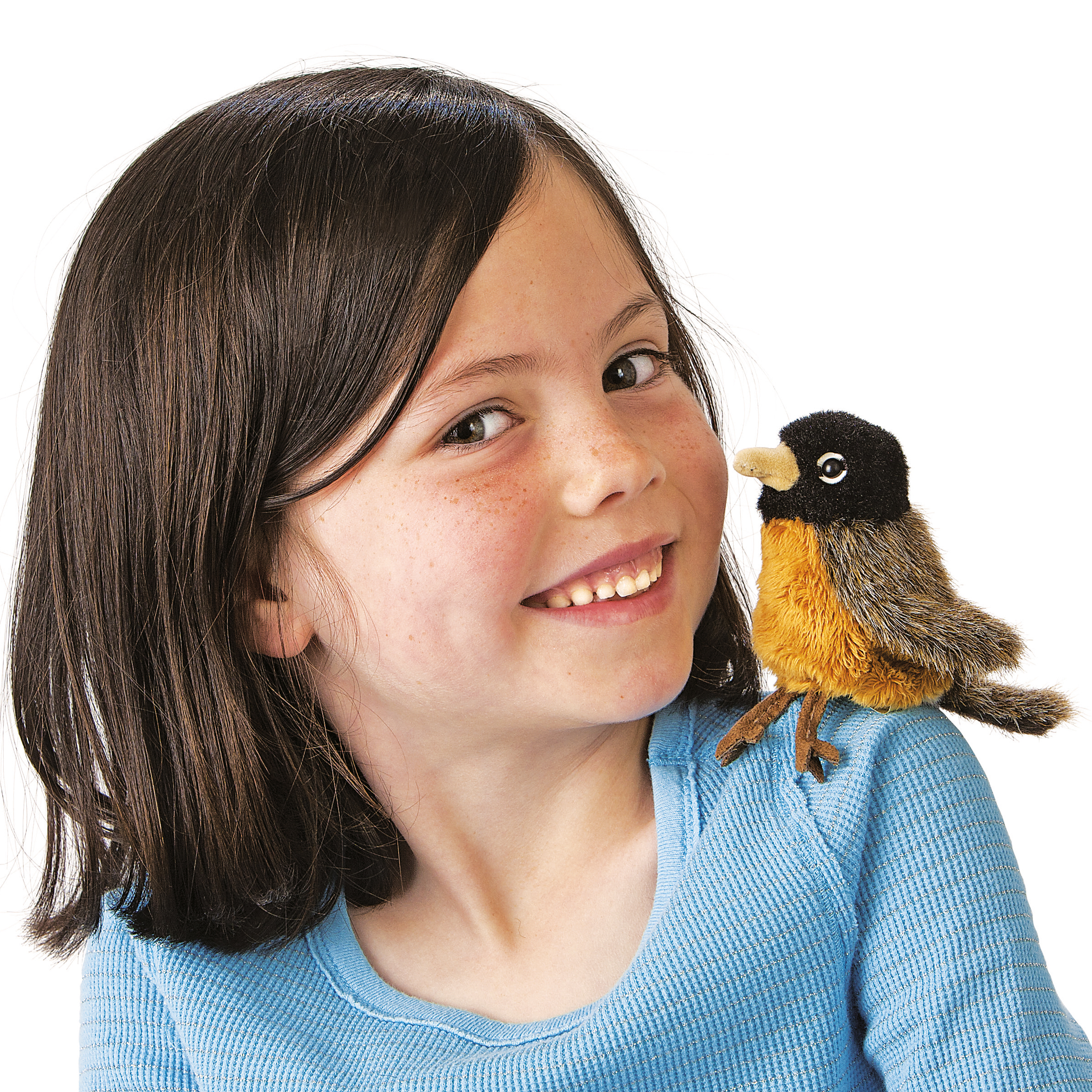 Folkmanis Mini Robin Finger Puppet - Produktbild 3