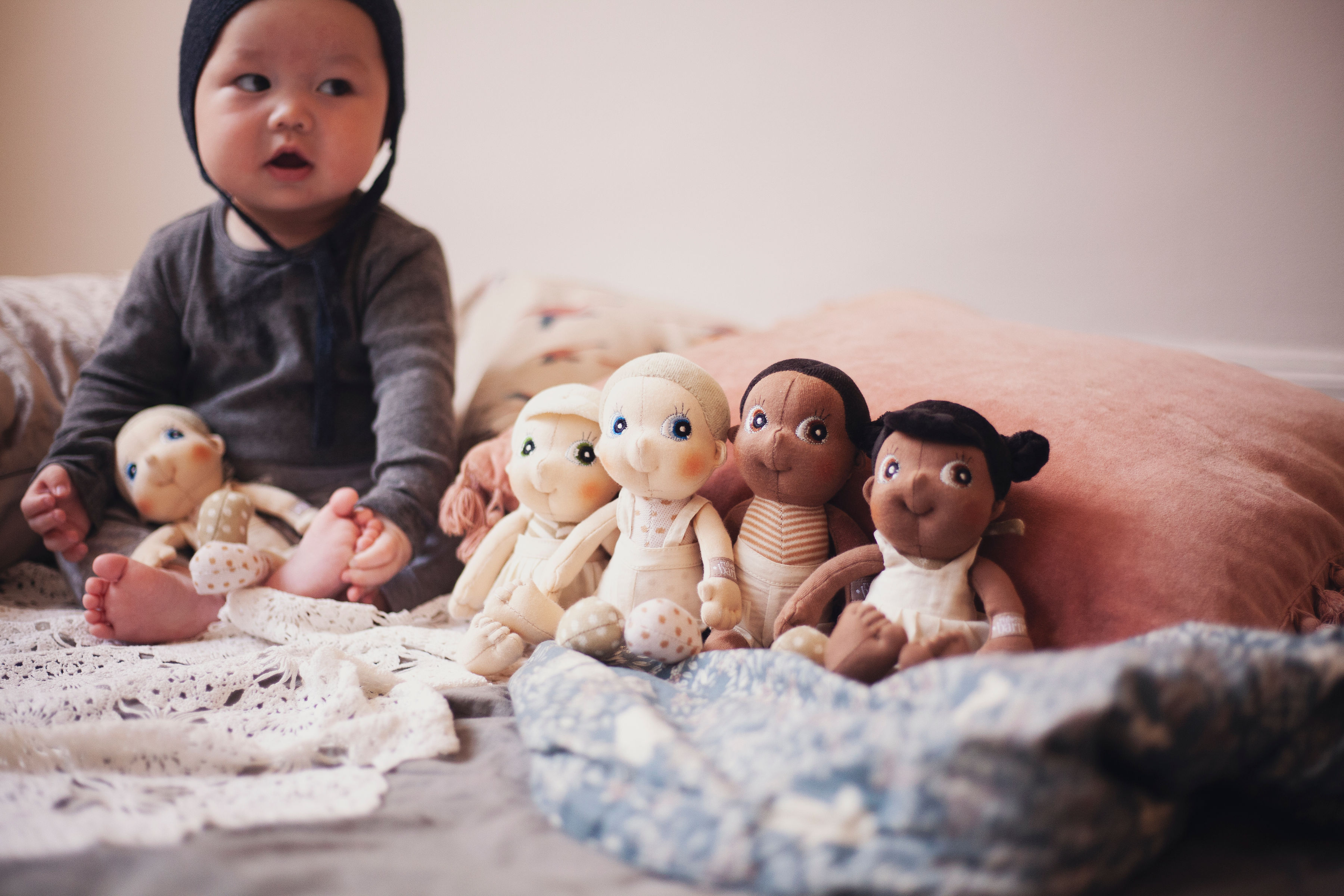 Rubens EcoBuds mini doll Basil by Rubens Barn - Produktbild 4