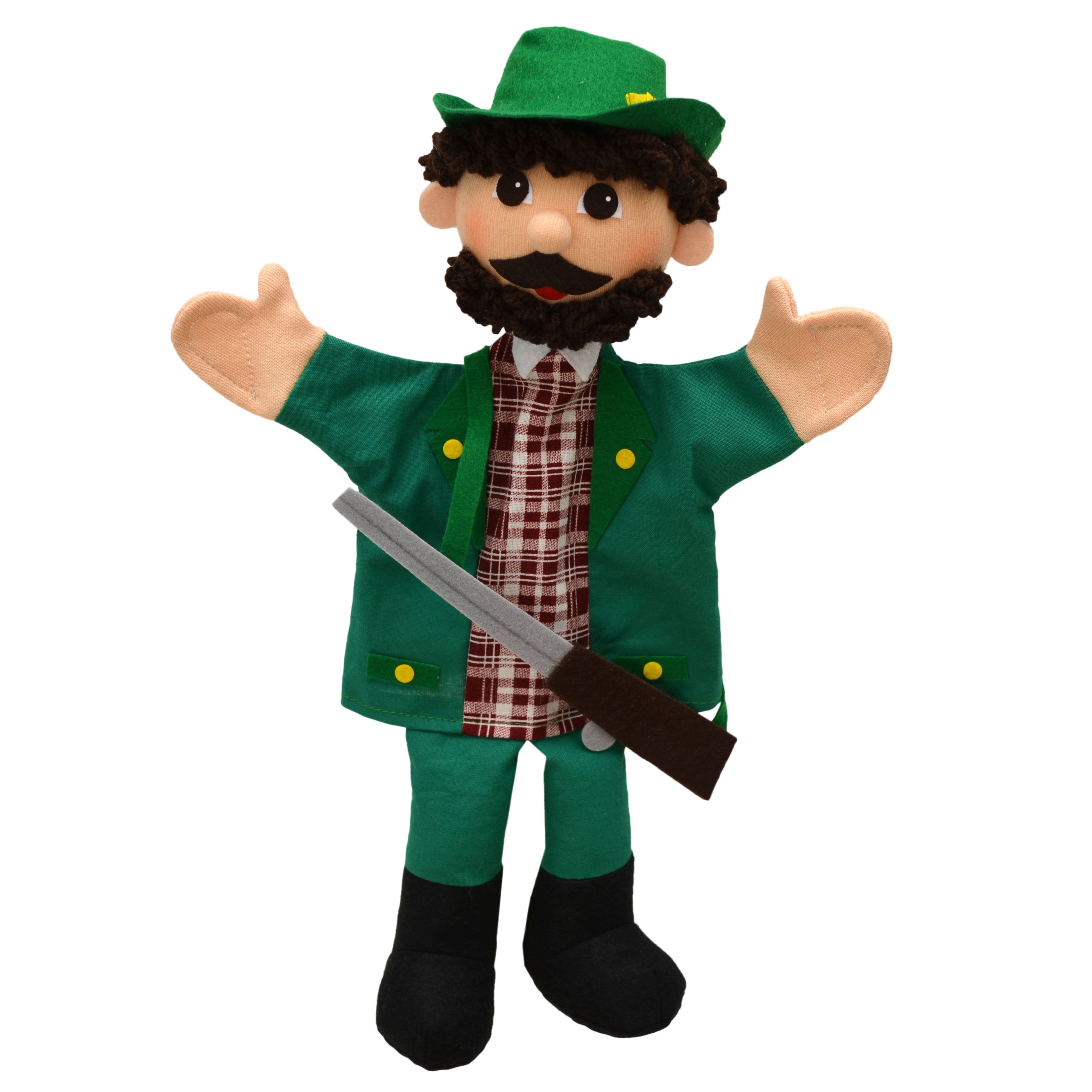 Punch and Judy Hunter Hand Puppet for Puppet Theatre | munabo