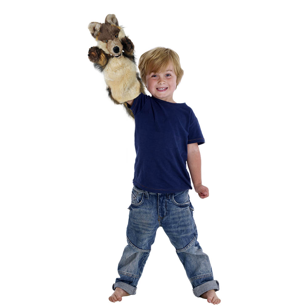 Long sleeved glove puppet wolf - Puppet Company - Produktbild 2