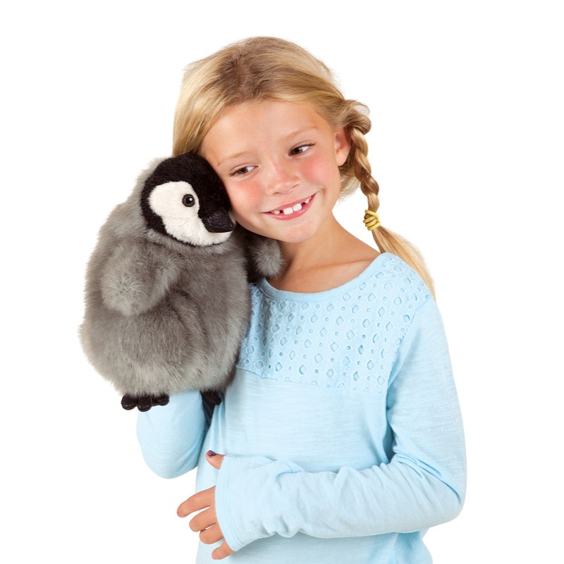 Folkmanis Baby Emperor Penguin Hand Puppet - Produktbild 5