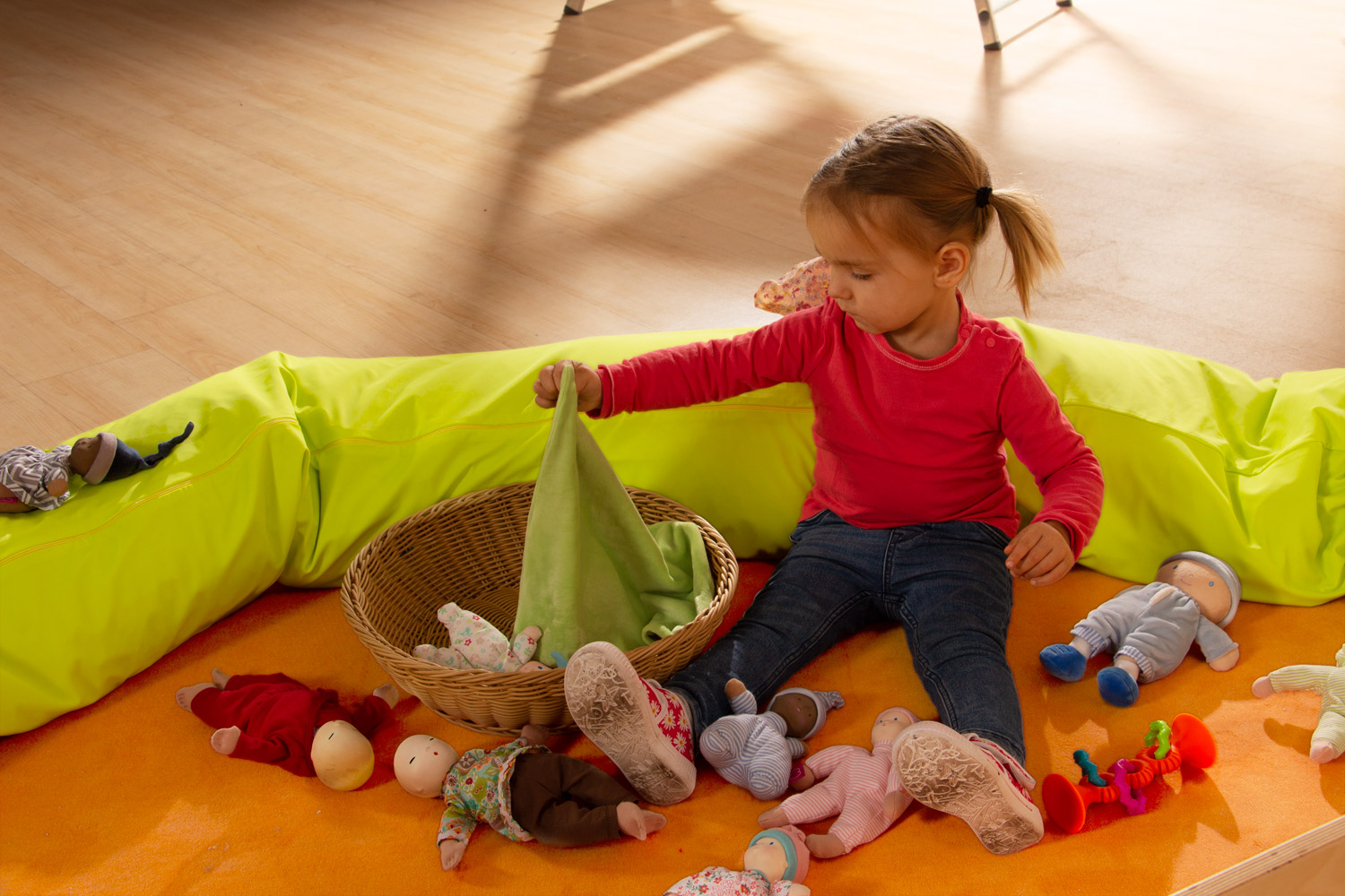 Joyk dolls set - treasure basket - Produktbild 4