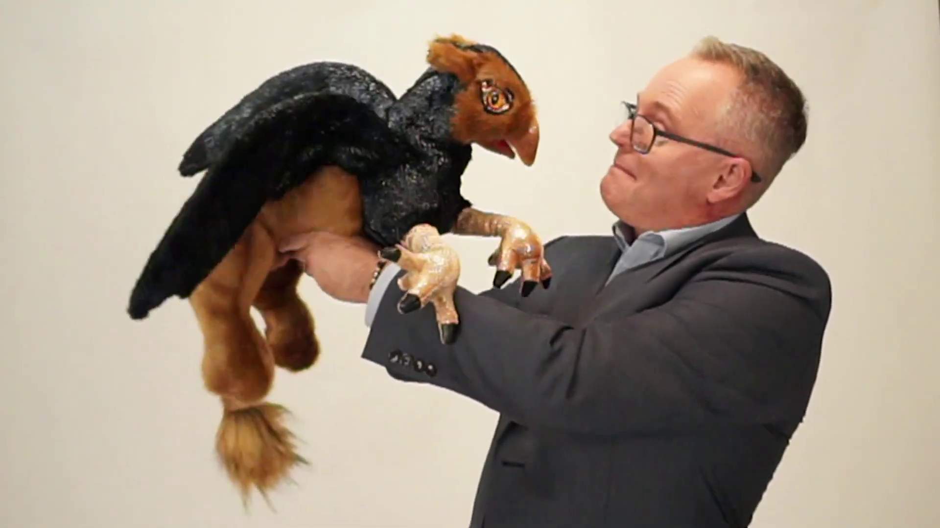 Folkmanis Griffin Hand Puppet Demo