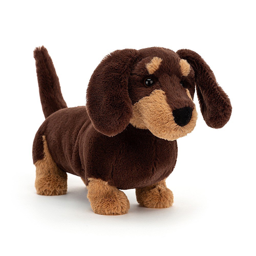 Jellycat Otto Sausage Dog - Soft Cuddly Toy
