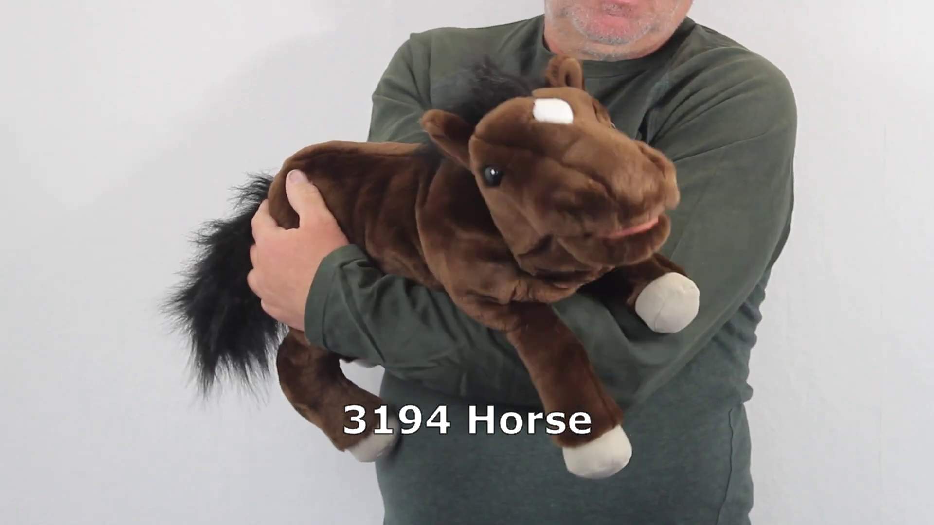 Folkmanis Horse Hand Puppet Demo