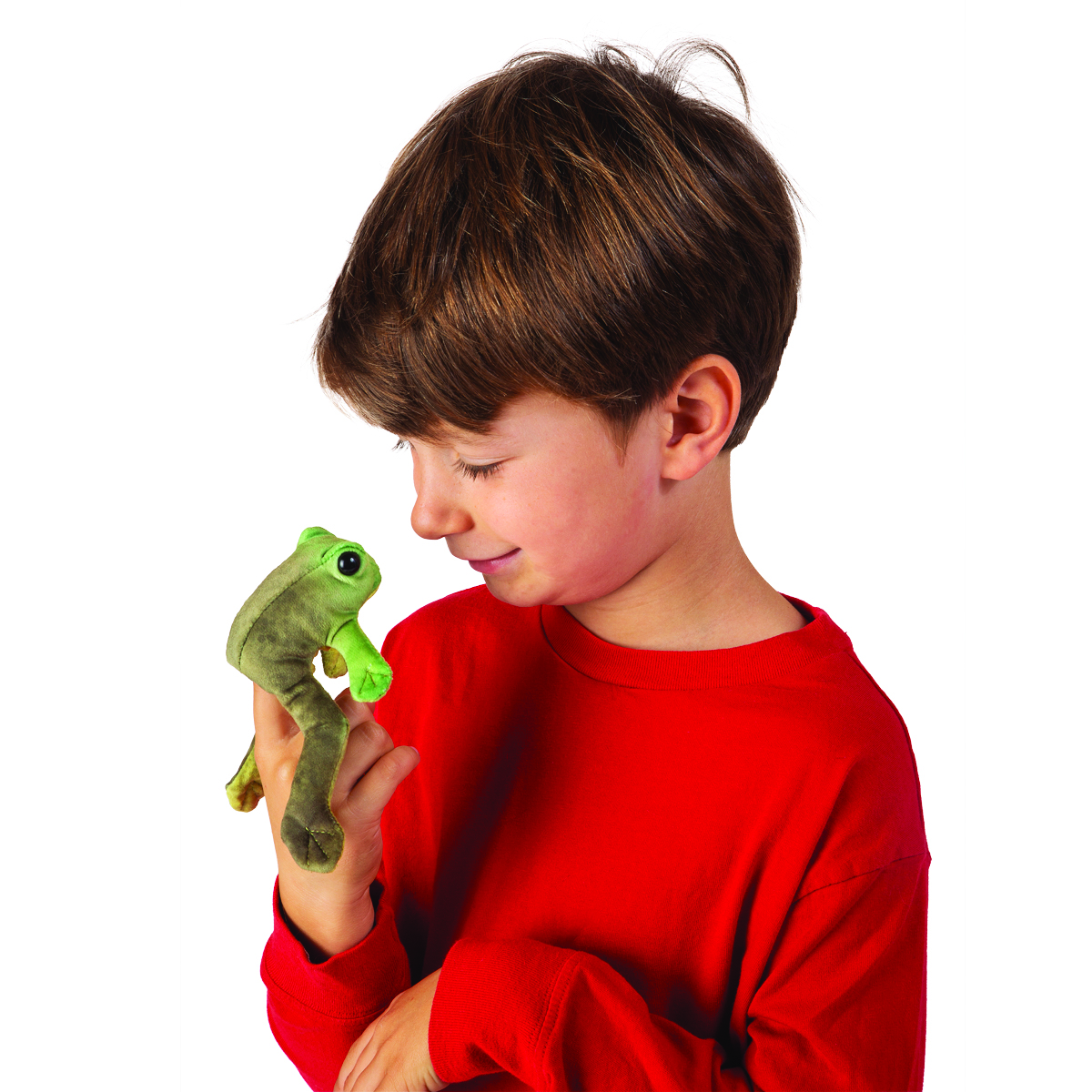 Folkmanis Mini Sitting Frog Finger Puppet - Produktbild 6