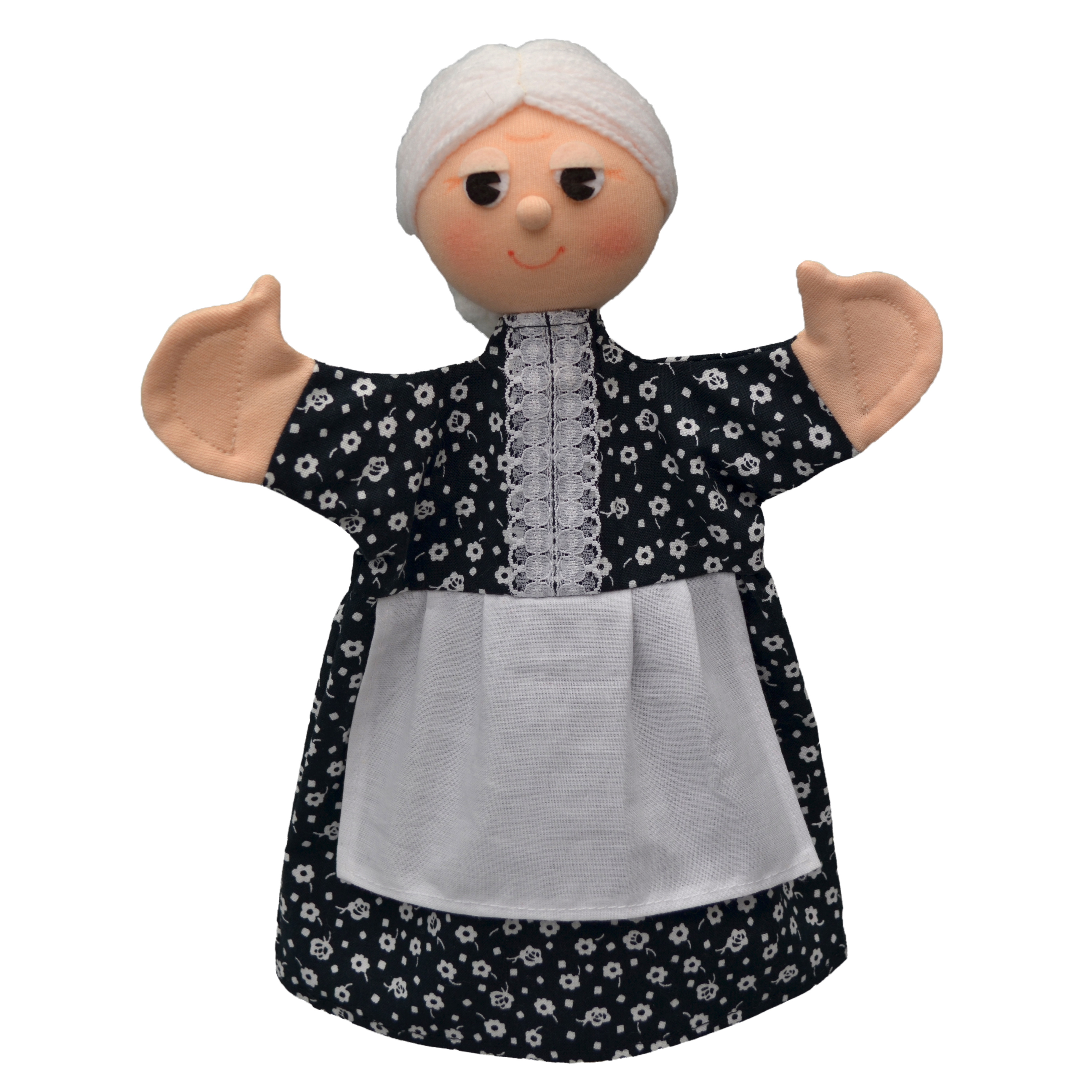 Punch and Judy Grandma Hand Puppet for Puppet Theatre | munabo