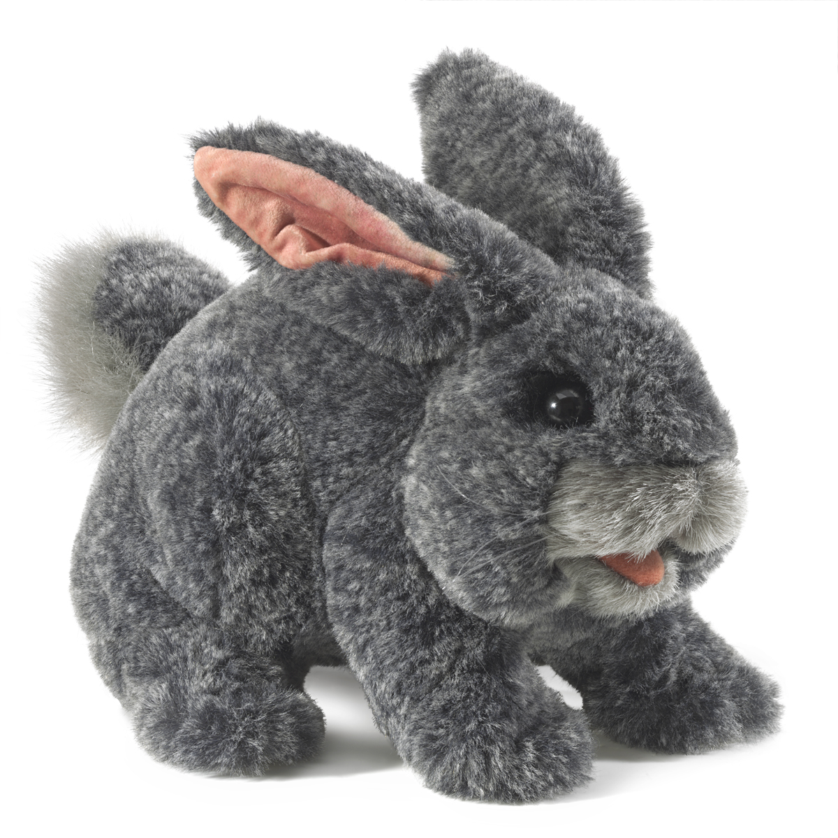 Folkmanis Grey Bunny Hand Puppet