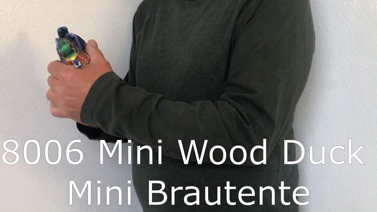 Folkmanis Mini Wood Duck Finger Puppet Demo 2