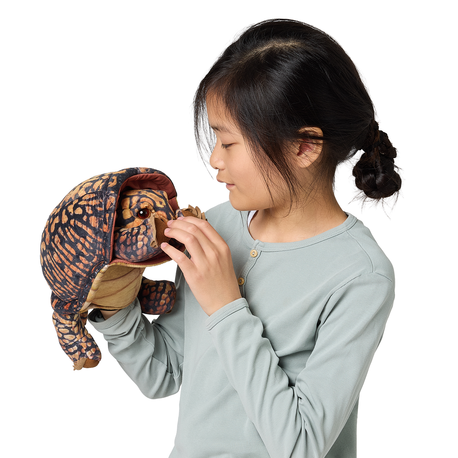 Folkmanis Box Turtle Hand Puppet - Produktbild 7