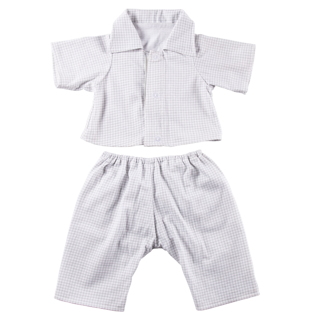Joyk clothing set Sleep Well: light chequered pyjamas with shirt and trousers
