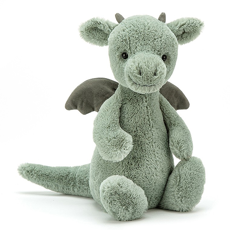 Jellycat Bashful Dragon Little - Soft Cuddly Toy