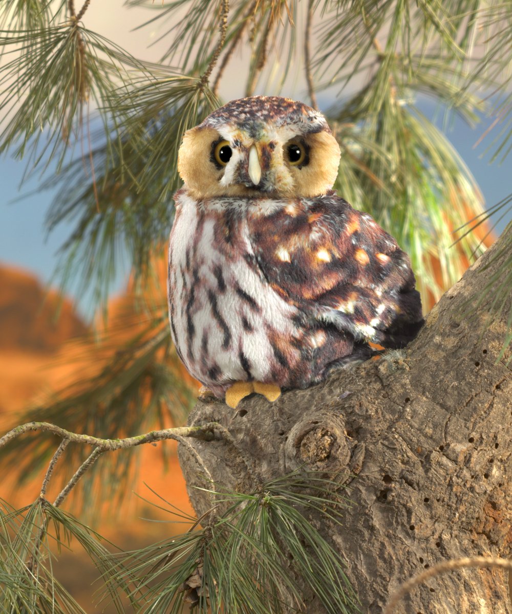 Folkmanis Pygmy Owl Hand Puppet - Produktbild 4