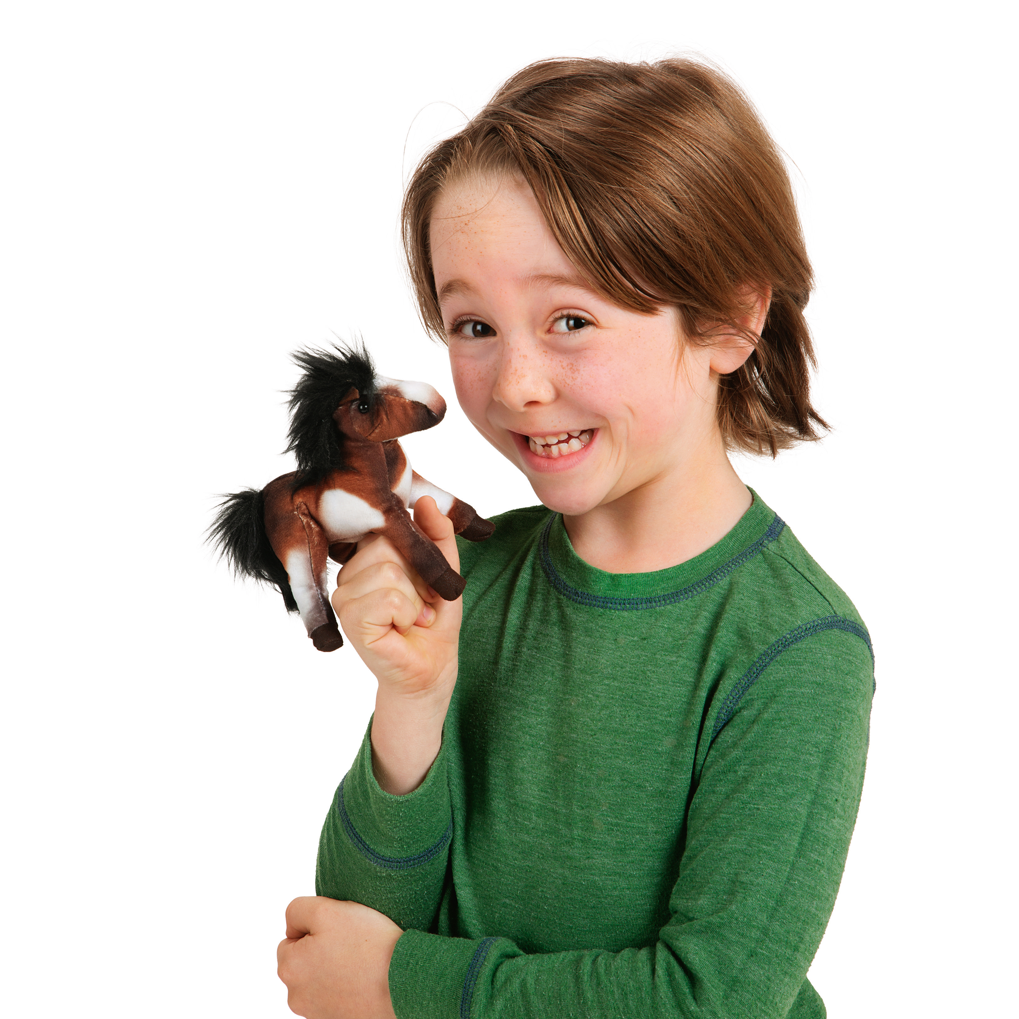 Folkmanis Mini Paint Horse Finger Puppet - Produktbild 3