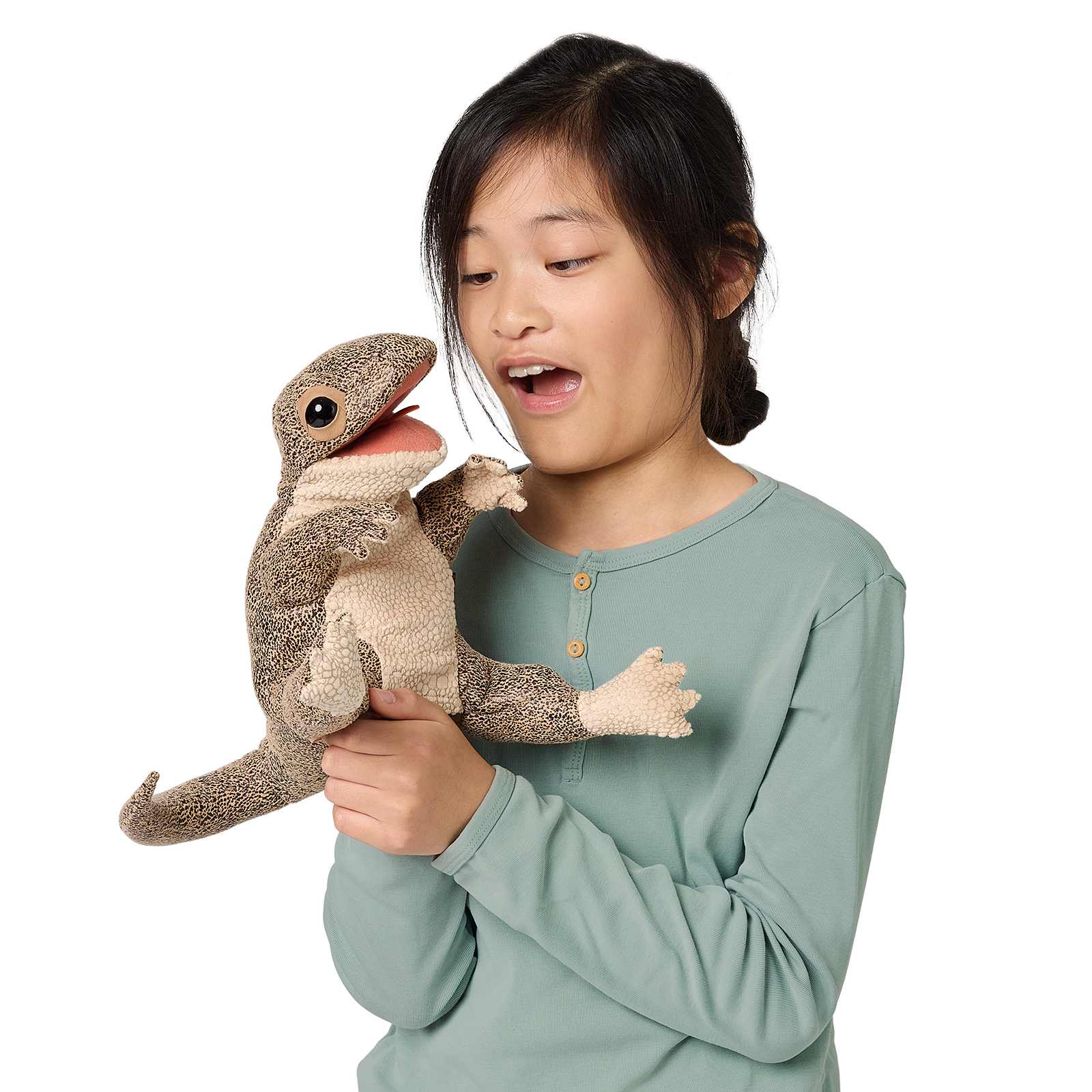 Folkmanis Lizard Hand Puppet - Produktbild 6