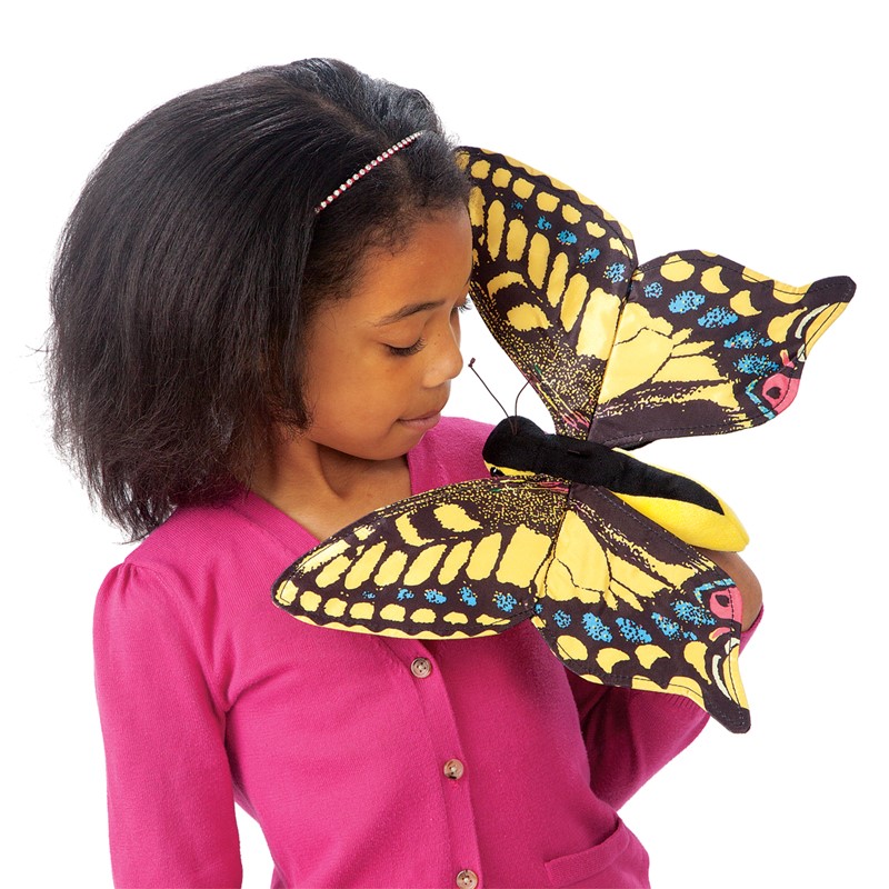 Folkmanis Swallowtail Butterfly Hand Puppet - Produktbild 2