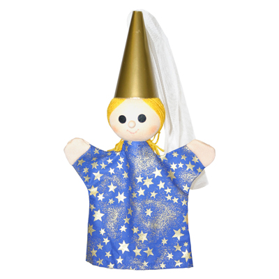 Punch and Judy Midnight Fairy Hand Puppet for Puppet Theatre | munabo