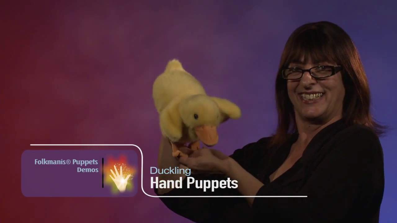 Folkmanis Duckling Hand Puppet Demo