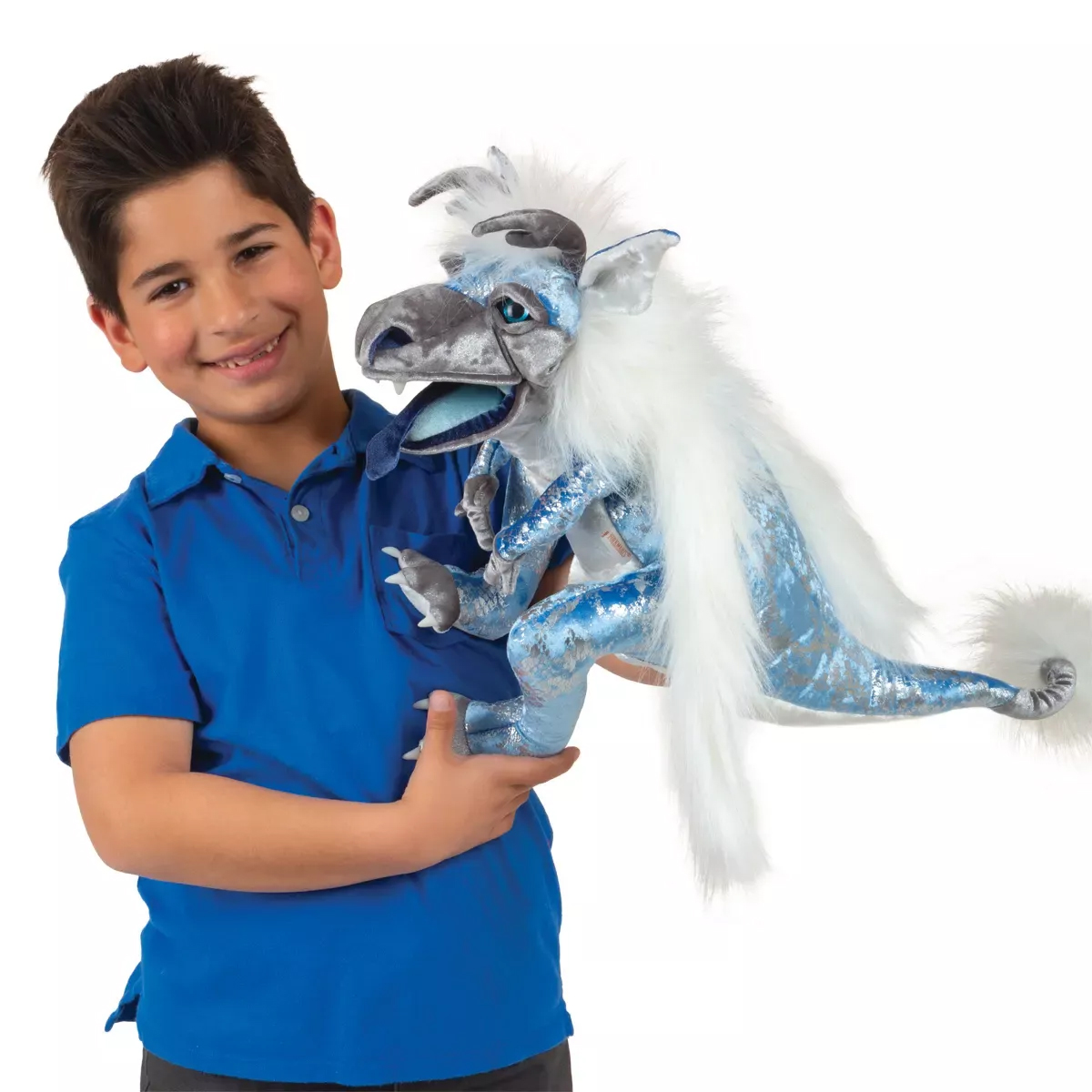 Folkmanis Ice Dragon Hand Puppet - Produktbild 4