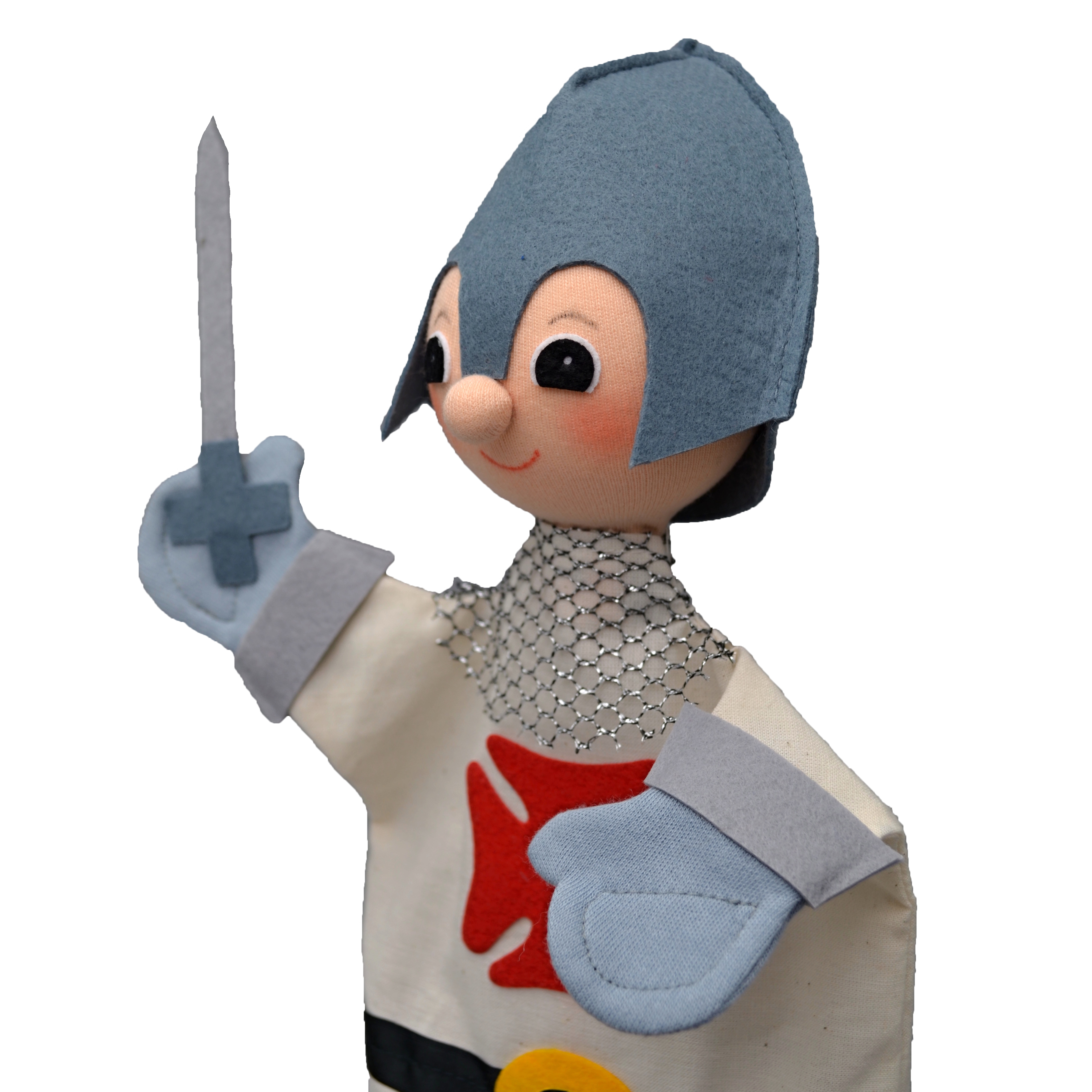 Punch and Judy Hand Puppet Knight - munabo - Produktbild 2